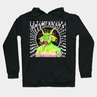 Grim Deeds "Psychologically Displaced" album cover Hoodie